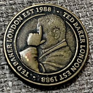 Vintage 1988 Ted Baker London Coin token